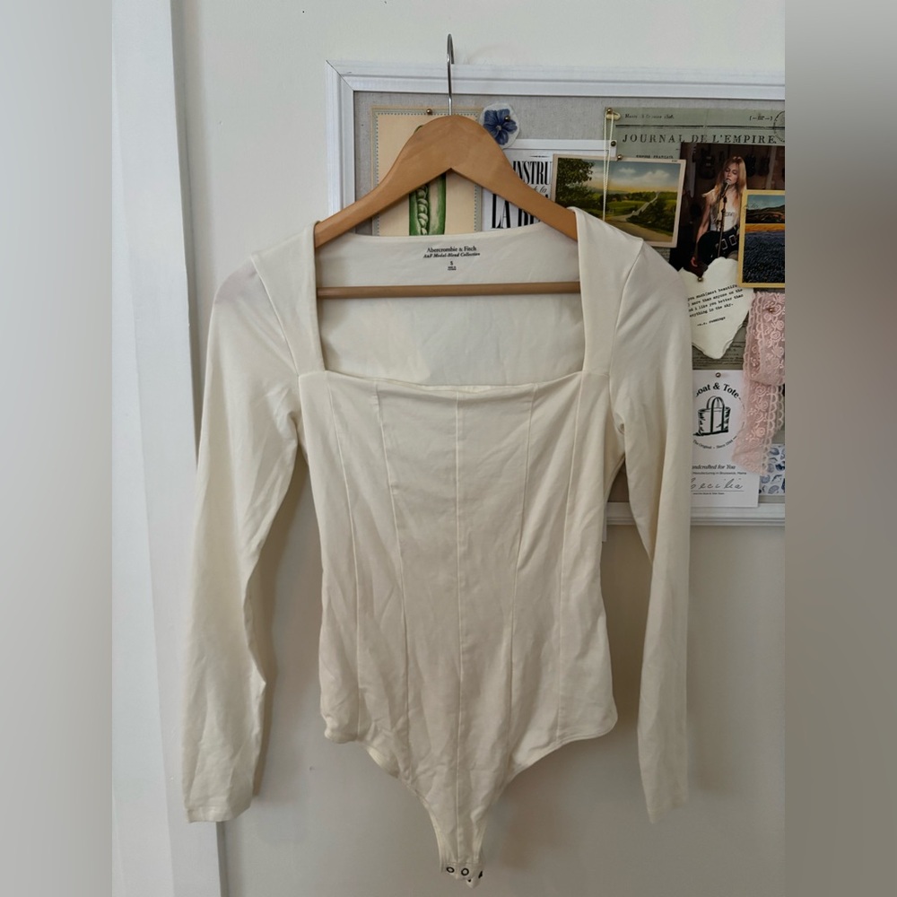 Abercrombie Long Sleeve Bodysuit